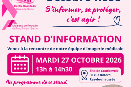 27.10 – Stand d&rsquo;information Octobre Rose